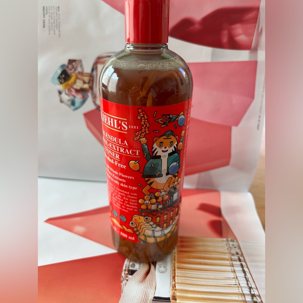 Kiehls Calendula Herbal Extract Alcohol-Free Toner 500 ml sealed new !